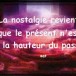 Eloge de la nostalgie